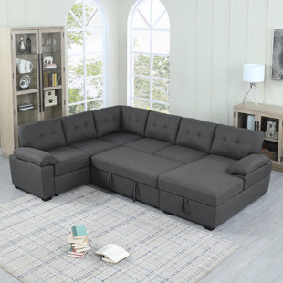 sectional hideabed sofas